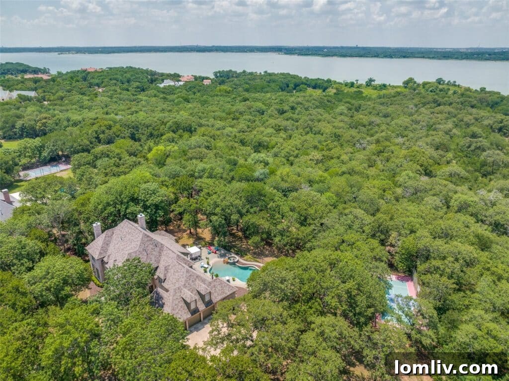 The Ultimate Score: A Dallas Cowboys Dream Home Lands at The Landing 20 Serene Garden Views