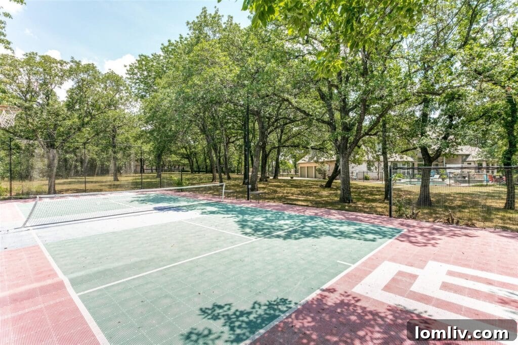 The Ultimate Score: A Dallas Cowboys Dream Home Lands at The Landing 21 Inviting Pool Area with Ample Seating