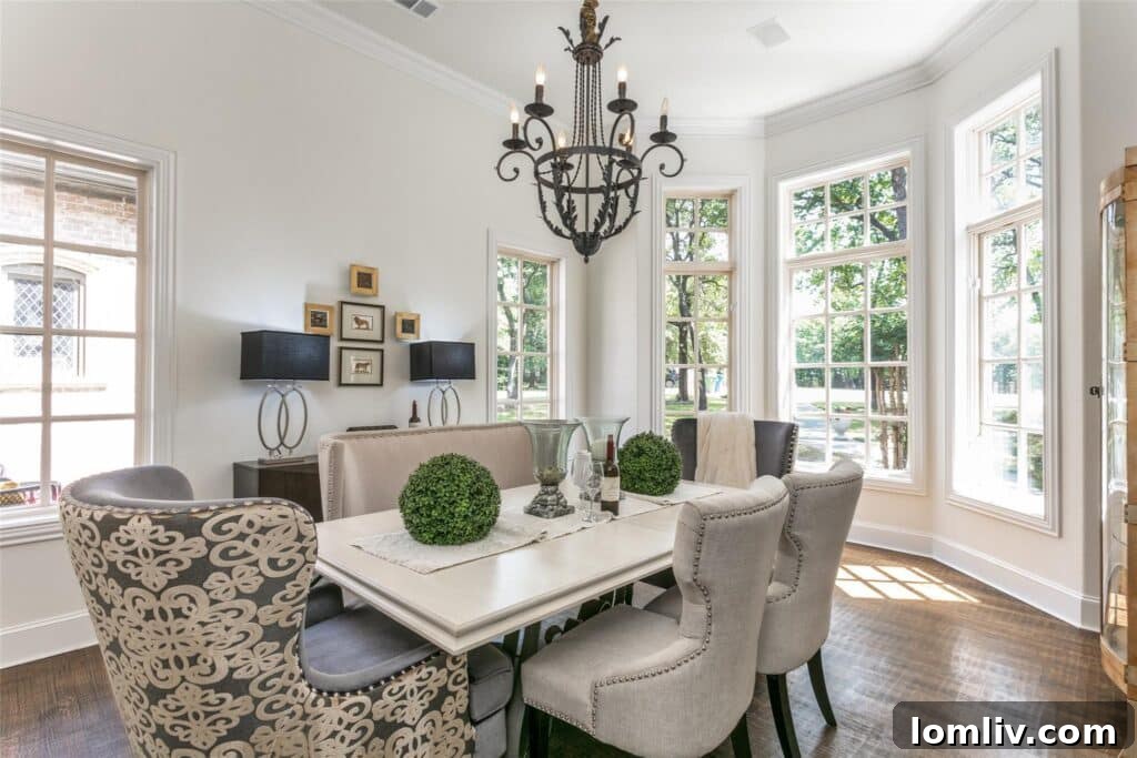 The Ultimate Score: A Dallas Cowboys Dream Home Lands at The Landing 6 Modern Kitchen with High-End Appliances