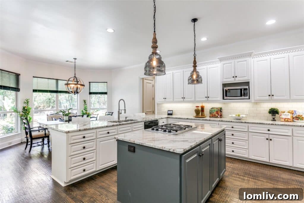 The Ultimate Score: A Dallas Cowboys Dream Home Lands at The Landing 8 Luxurious Master Bedroom with Lake Views
