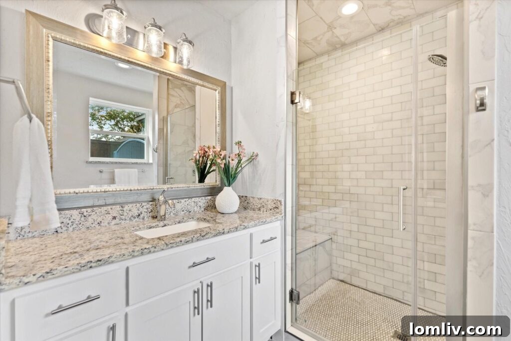 Oak Cliff Cottage - Modern Kitchen with Custom Cabinets