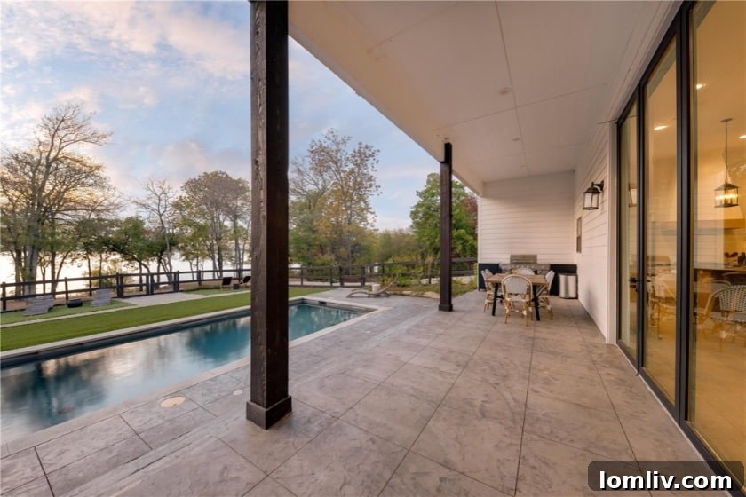 Modern kitchen with high-end appliances and an open concept layout, ideal for entertaining.