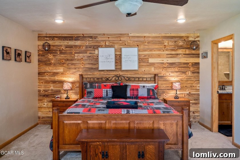 Dining area with mountain views