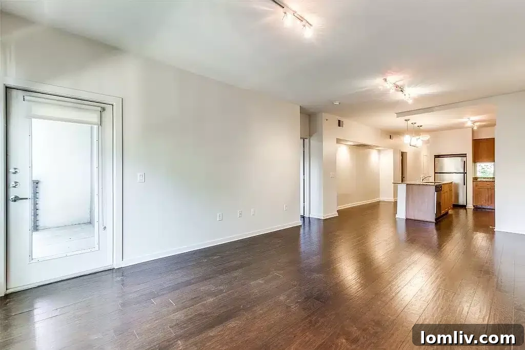 SOHIP Condo Wycliff & Lemmon Your Urban Lifestyle Awaits 3 Bright and inviting open concept living area of a SOHIP condo
