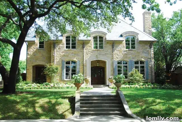 Exterior view of Ian Kinsler's home at 3516 Greenbrier Drive in University Park from its 2008 listing.