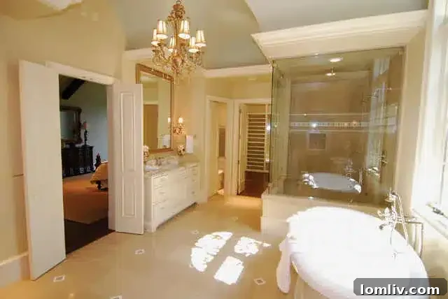 Bathroom with traditional fixtures in Ian Kinsler's University Park home.