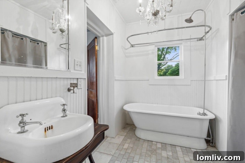 Claim Your Three Acres of Kaufman's Legacy at The Thurman Place 17 Luxurious master bathroom with contemporary fixtures and finishes in the main residence