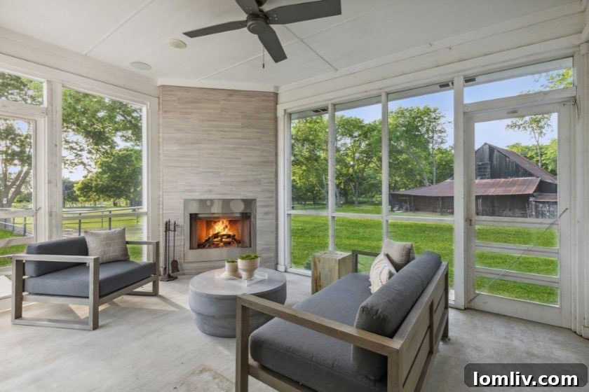 Claim Your Three Acres of Kaufman's Legacy at The Thurman Place 8 Architectural details of a historic barn structure