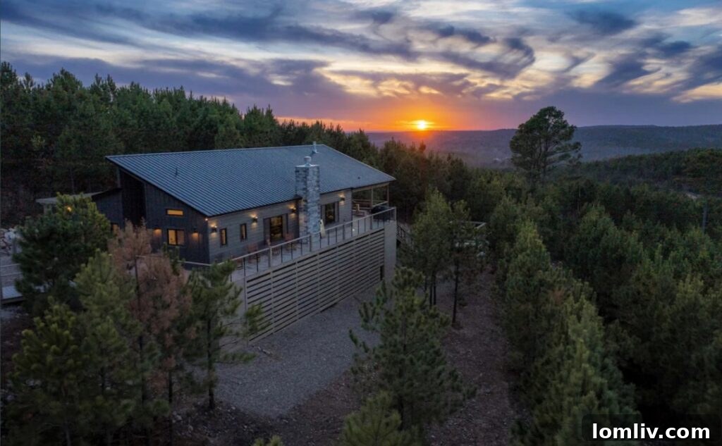 Luxury vacation homes in Broken Bow, Oklahoma at Woodland Hills