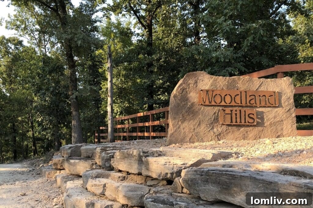 Luxurious custom home in Woodland Hills at Broken Bow