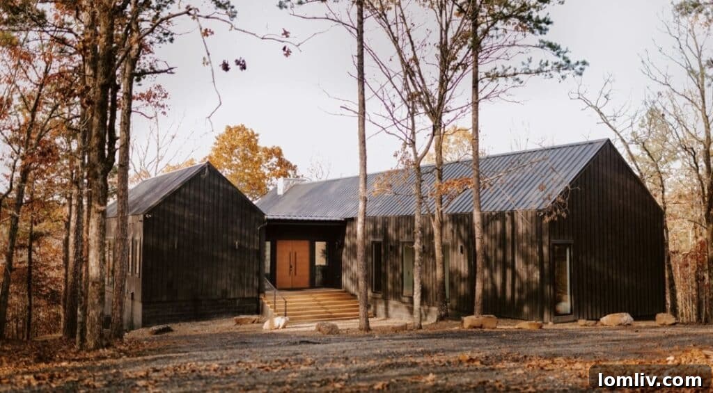 Interior of a luxury cabin in Broken Bow