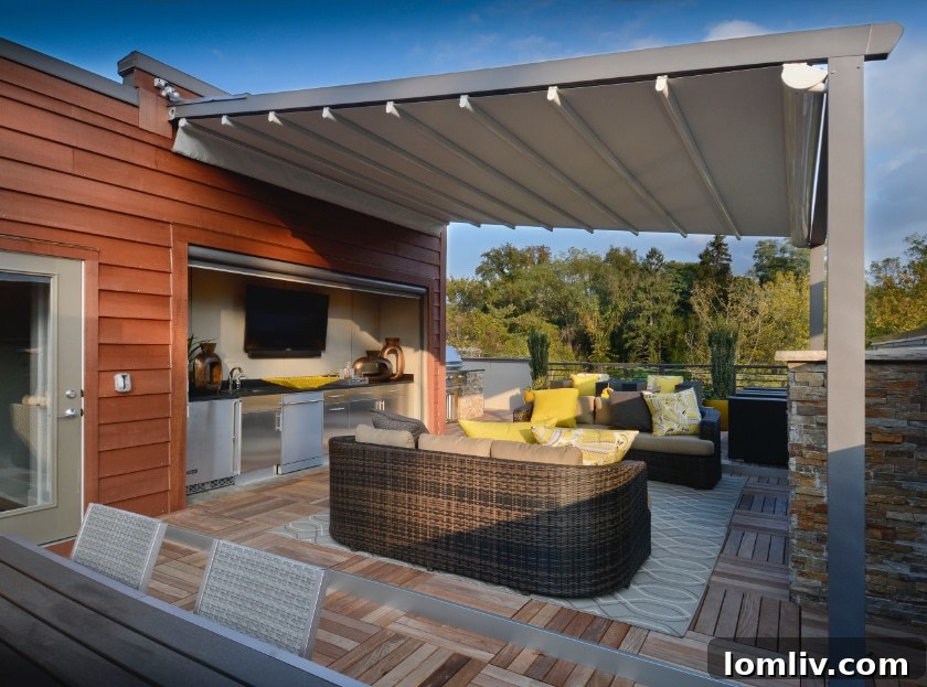 Pergotenda® Palladia - Residential Outdoor Space