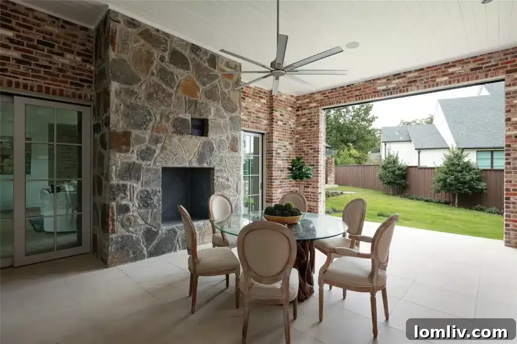 Lush backyard with potential for a future pool, offering a private oasis.
