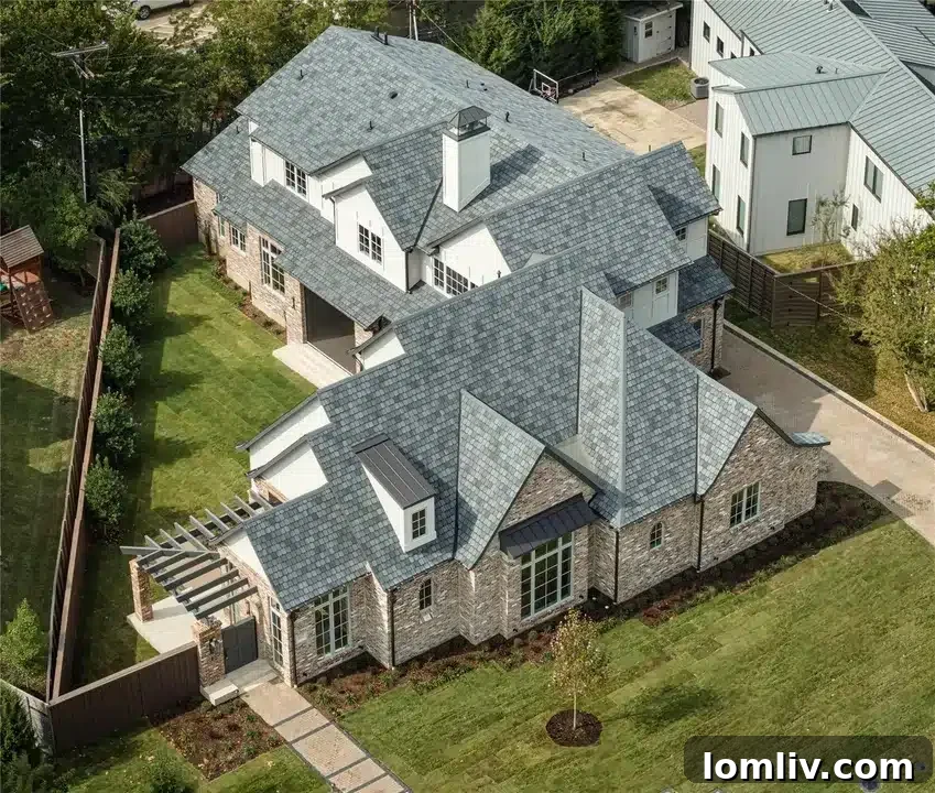 Elegant front facade of 4237 Middleton, blending traditional charm with modern sophistication.