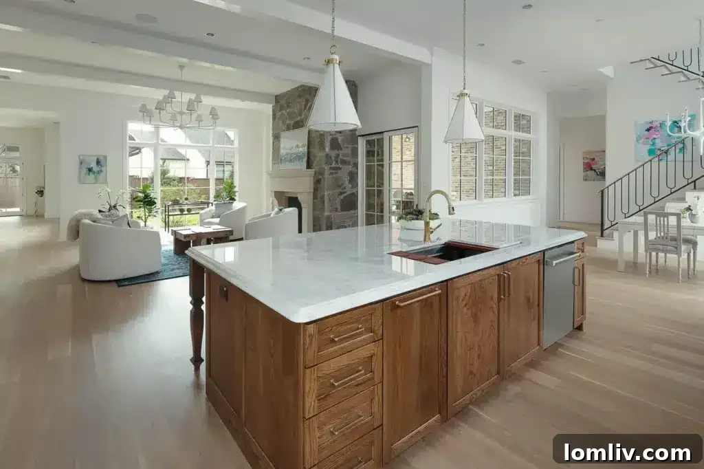 Dining area seamlessly connected to the outdoor patio, emphasizing indoor-outdoor living.
