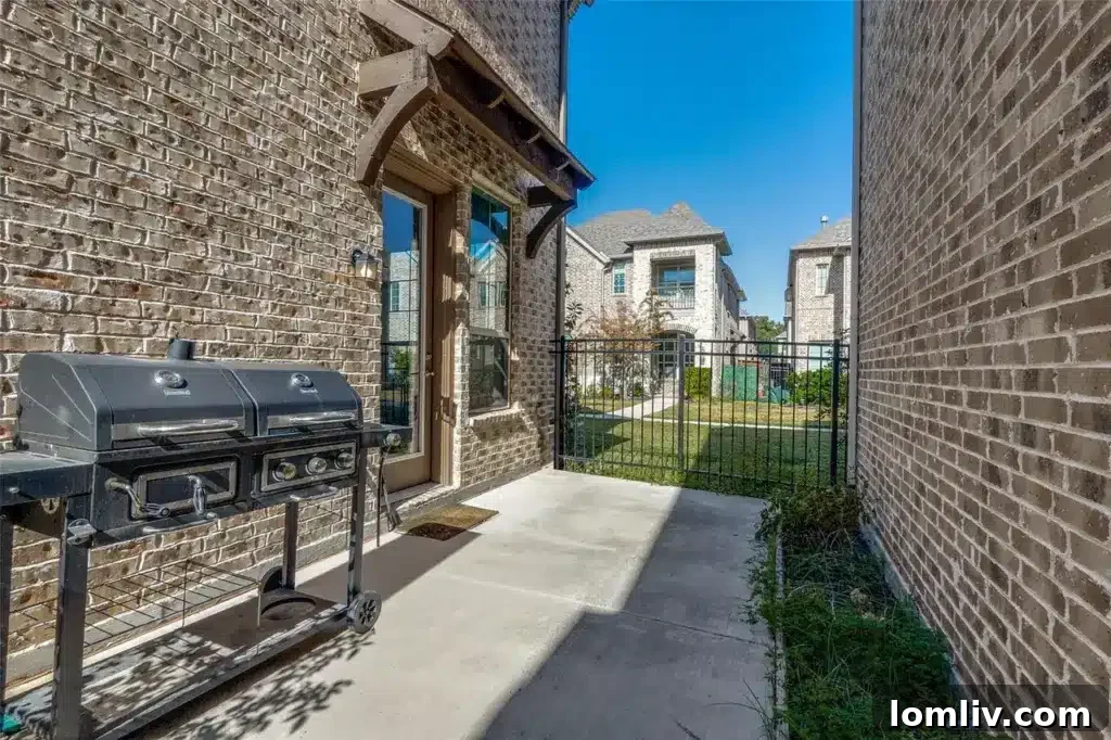 Inviting Exterior Entrance of the Irving Home