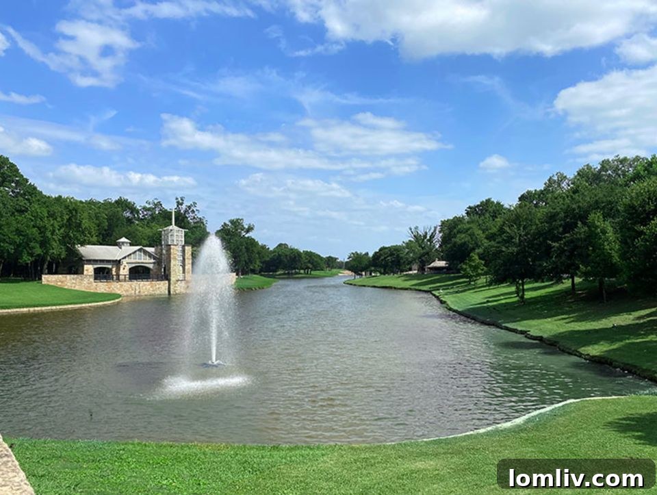 Expansive Green Space at Centennial Park, Irving, Texas