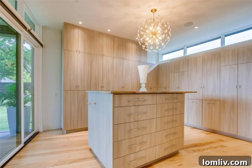 Staging and Professional Video Reimagine a Modern White Rock Lake Estate 12 Luxurious bathroom with modern fixtures