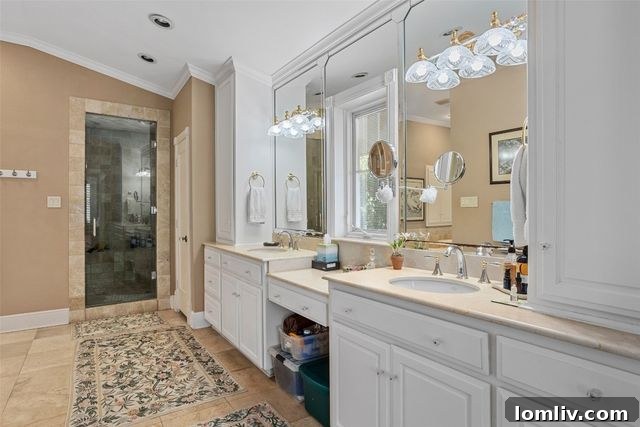 Mistletoe Heights: Classic Charm, Smart Investment 11 Remodeled Primary Bathroom with Marble Finishes