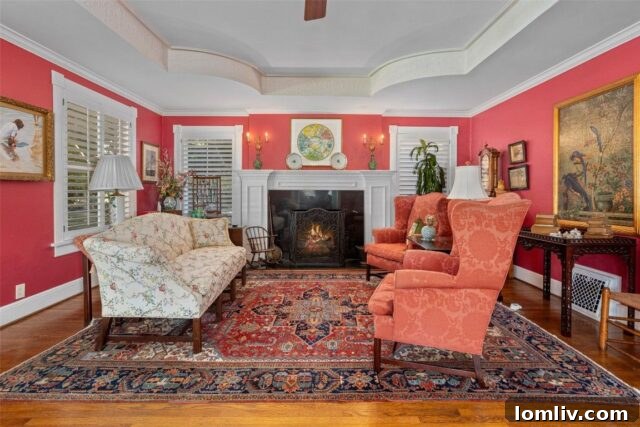Mistletoe Heights: Classic Charm, Smart Investment 4 Living Room with Unique Tray Ceiling at 2300 Mistletoe Drive