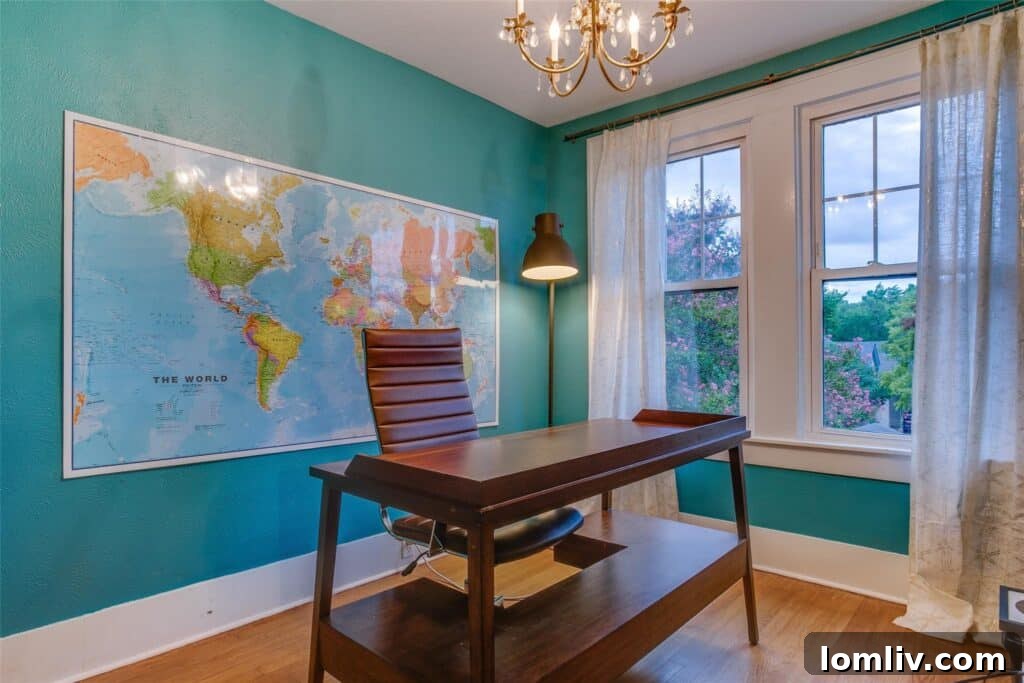 Cozy breakfast nook or informal dining area next to the updated kitchen.