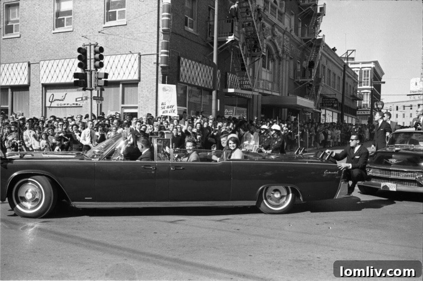 The Assassination of JFK at Dealey Plaza