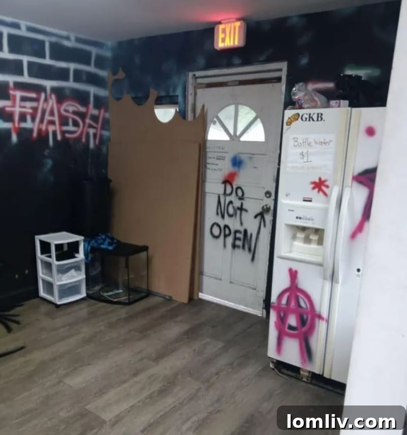 anarchy symbol kitchen, unique kitchen appliances, Jacksonville home for sale