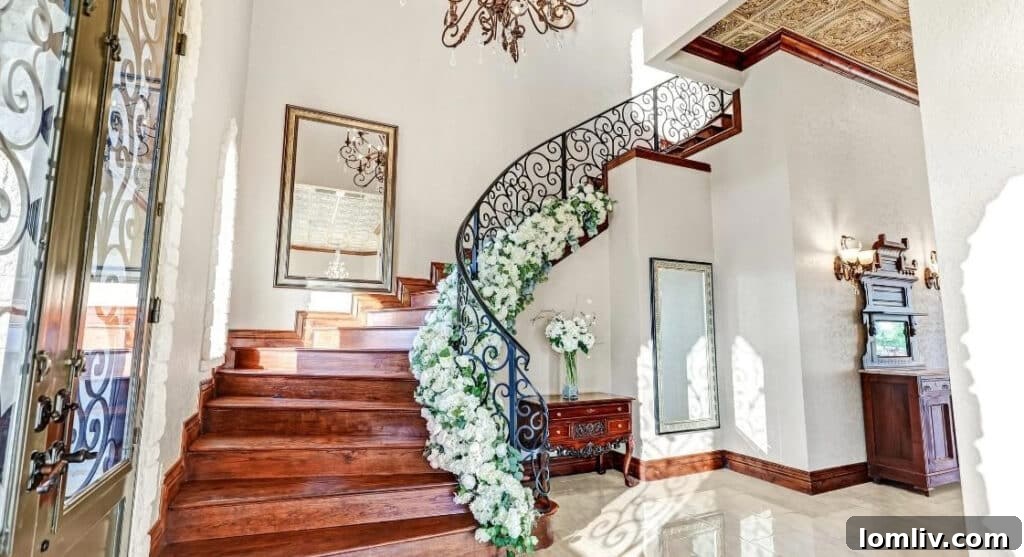 Lake Whitney's Parsons Castle A $5.5 Million Fairytale Ready for Its Next Chapter 14 A serene panoramic view of Lake Whitney's sparkling waters and lush cliffs, as seen from the elevated vantage point of Parsons Castle.