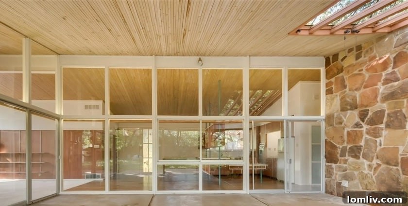 Flexible Living Space Midcentury Modern