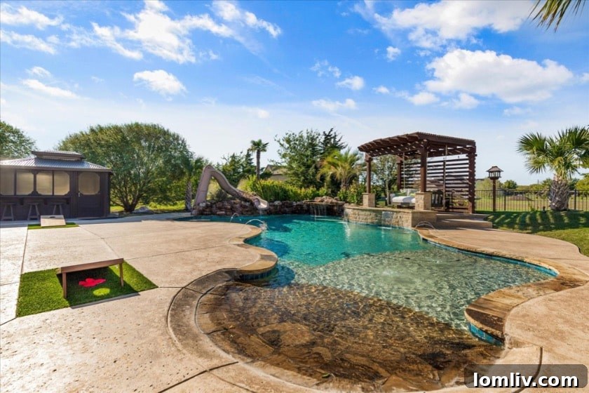 Black Hills Willow Springs Heath The City of Many Aliases 9 The private cabana with a hot tub, surrounded by lush landscaping, providing a serene retreat for relaxation.