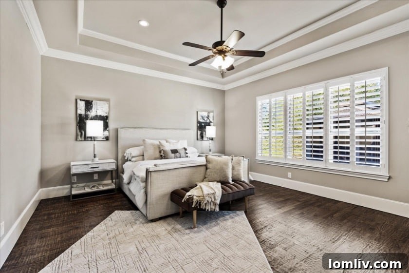 Black Hills Willow Springs Heath The City of Many Aliases 10 One of the elegant bedrooms in the Heath luxury home, featuring tasteful decor and ample natural light, creating a serene personal space.