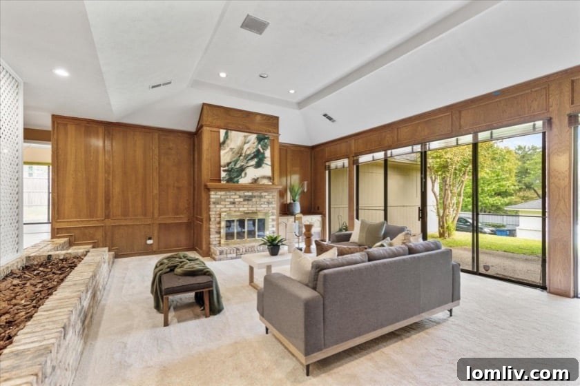 Transforming Spaces: Master the Art and Science of Property Remodeling and Flipping 4 Interior view of an original 1976 Town Creek home, showing classic decor and layout