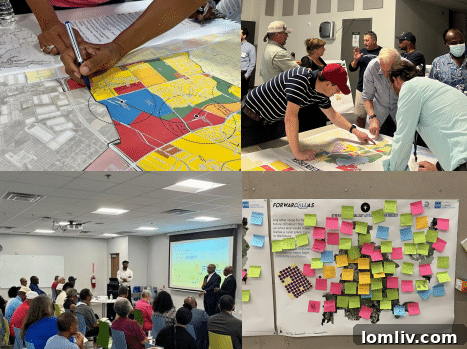 Community engagement activities for the ForwardDallas plan