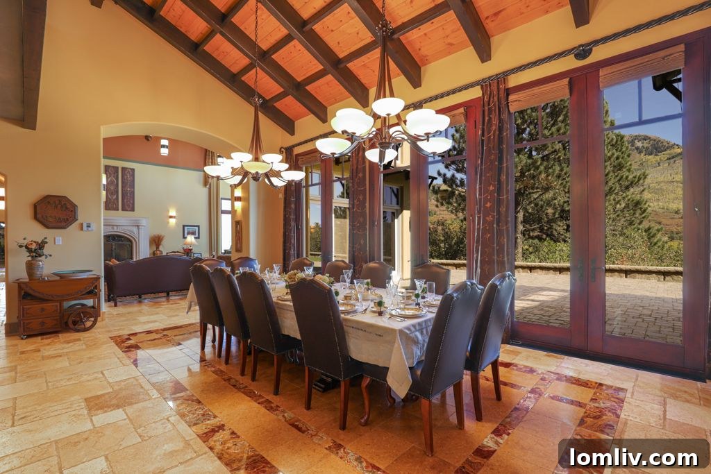 Gourmet kitchen with high-end appliances at Wildflower Ranch.