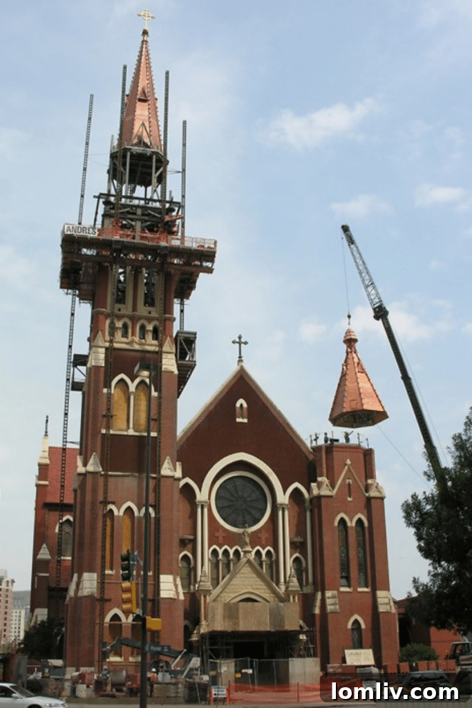 The stunning architecture of Cathedral Guadalupe's exterior