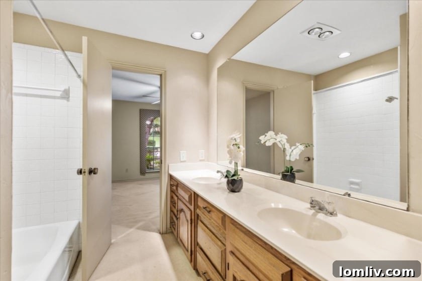 Refinished cast iron bathtub at 9563 Windy Knoll Drive