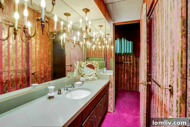 Kadifeler İçinde Bir Rüya: Palm Springs MCM, İdeal Doğum Günü Hediyesi 16 Birthday, Palm Springs, MCM bathroom design