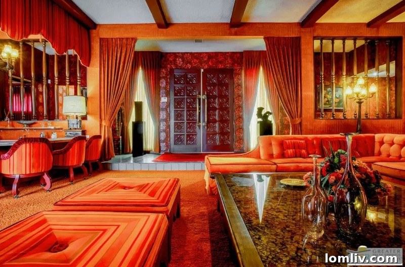 Kadifeler İçinde Bir Rüya: Palm Springs MCM, İdeal Doğum Günü Hediyesi 6 Vibrant Midcentury Modern interior design