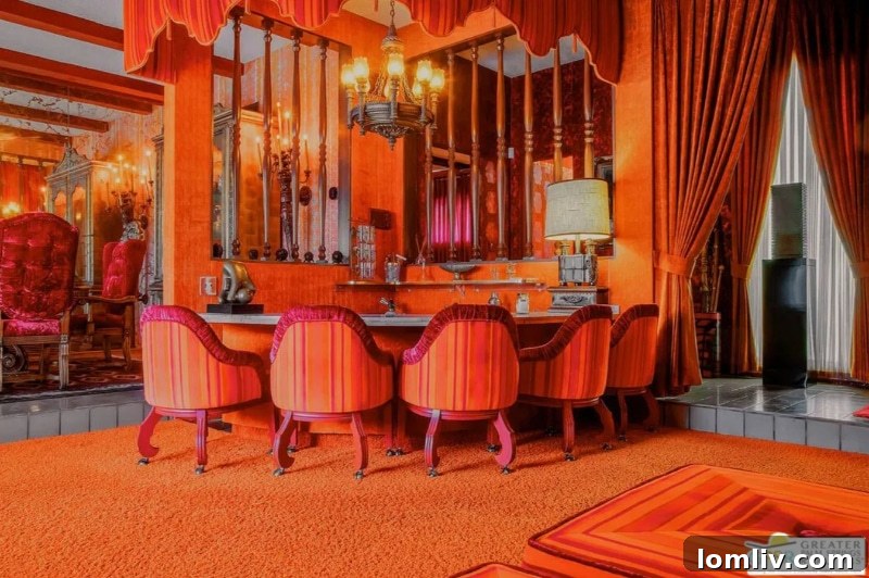 Kadifeler İçinde Bir Rüya: Palm Springs MCM, İdeal Doğum Günü Hediyesi 9 Birthday, Palm Springs, MCM wet bar