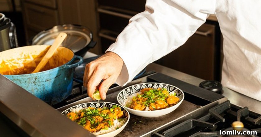 A beautifully presented dish by Chef Clayton Kahler Brown, showcasing his gourmet meal prep artistry.