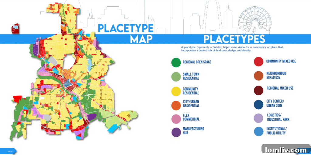 Minneapolis Ditches Single-Family Zoning: A Housing Miracle or Mirage? 6 Dallas placetype map from ForwardDallas plan