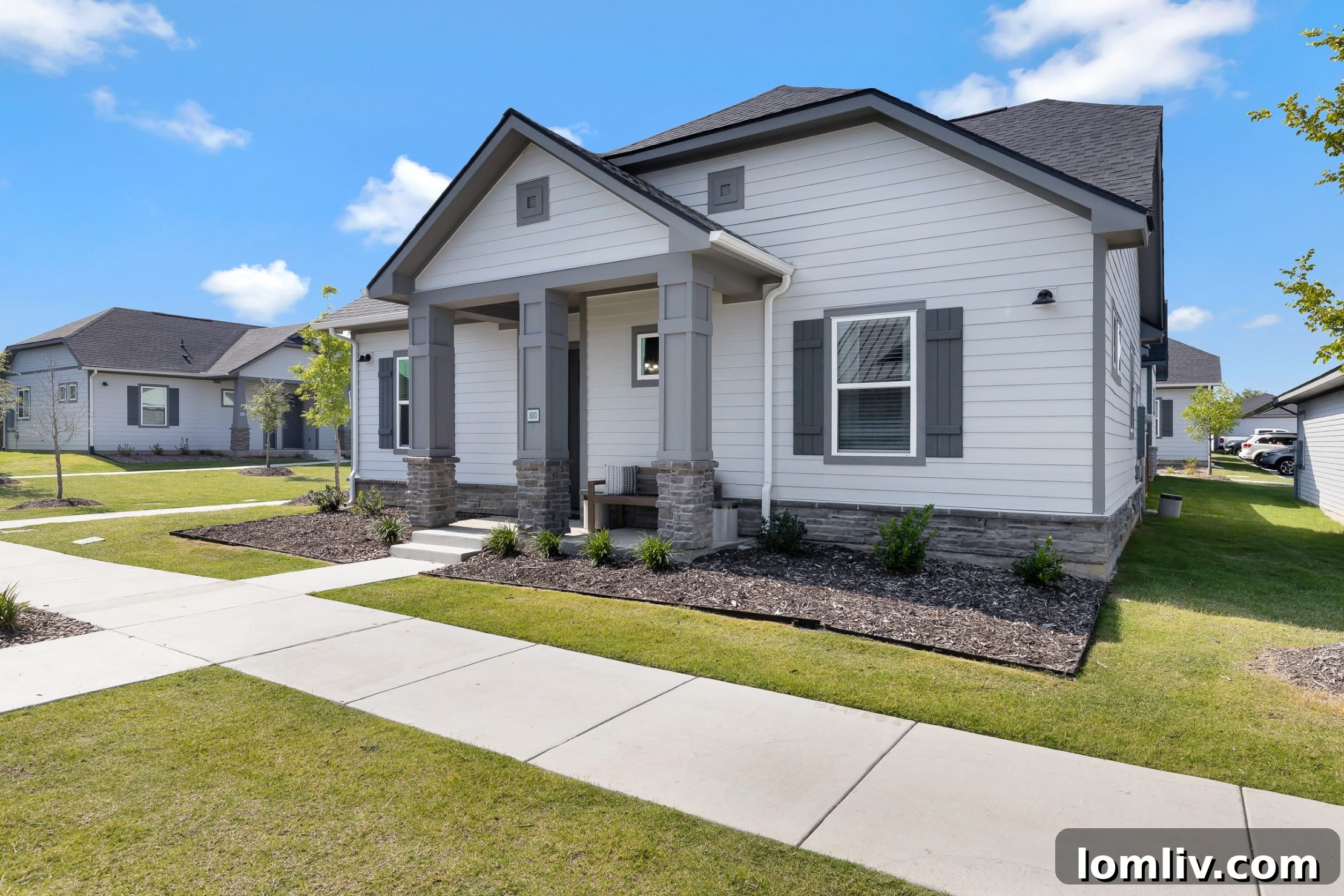 Avilla Boat Club's luxurious built-to-rent homes with modern architecture in Fort Worth.