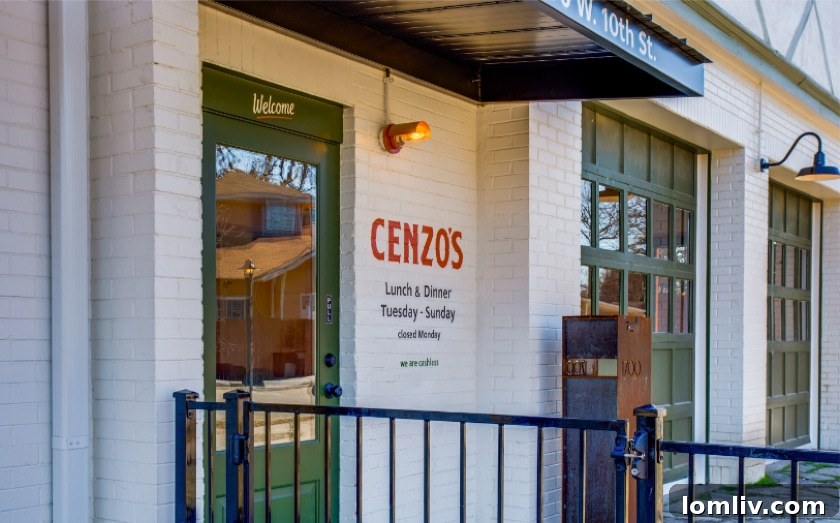 A delicious pizza from Cenzo's, showcasing fresh ingredients and expert preparation.