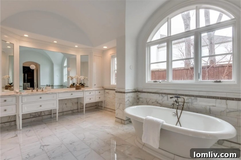 Grand Staircase in a French Classic Estate