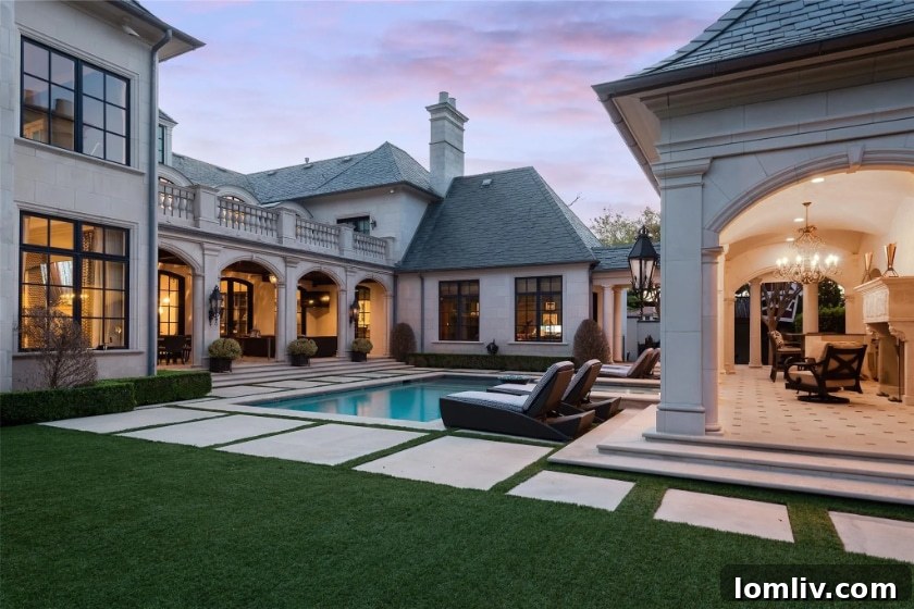 Backyard Oasis with Spa Pool and Outdoor Kitchen