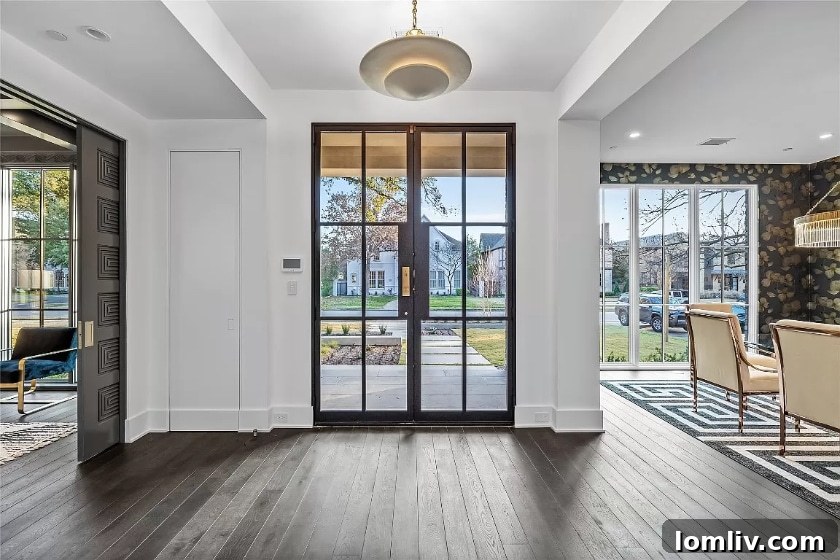 Another view of the luxury spec home in University Park