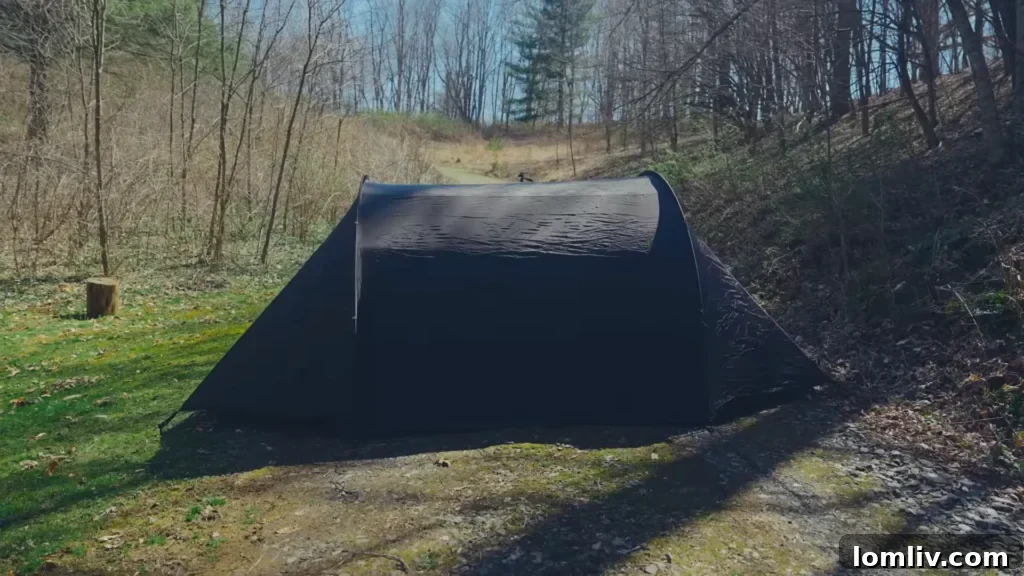 62 Lucrative Products Dominating 2024 Sales 20 A durable all-weather tent pitched in a scenic mountain landscape