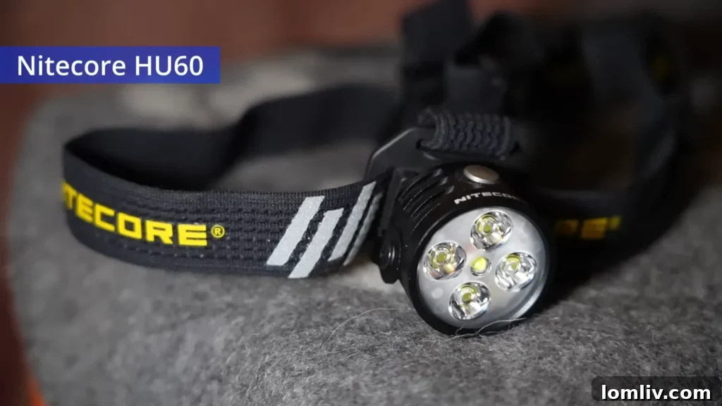 62 Lucrative Products Dominating 2024 Sales 22 A person wearing a headlamp during a night hike in the woods
