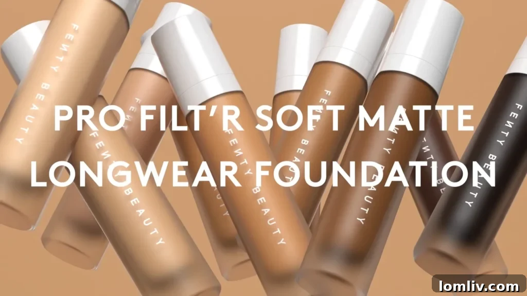 62 Lucrative Products Dominating 2024 Sales 37 A selection of Fenty Beauty Pro Filt'r Soft Matte Foundations in various shades