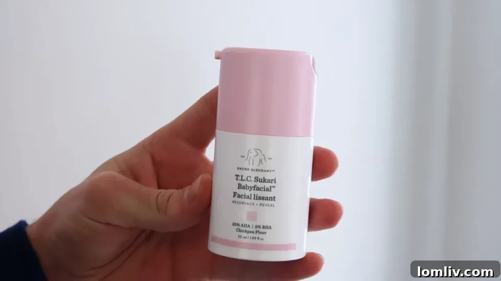62 Lucrative Products Dominating 2024 Sales 38 A jar of Drunk Elephant T.L.C. Sukari Babyfacial mask